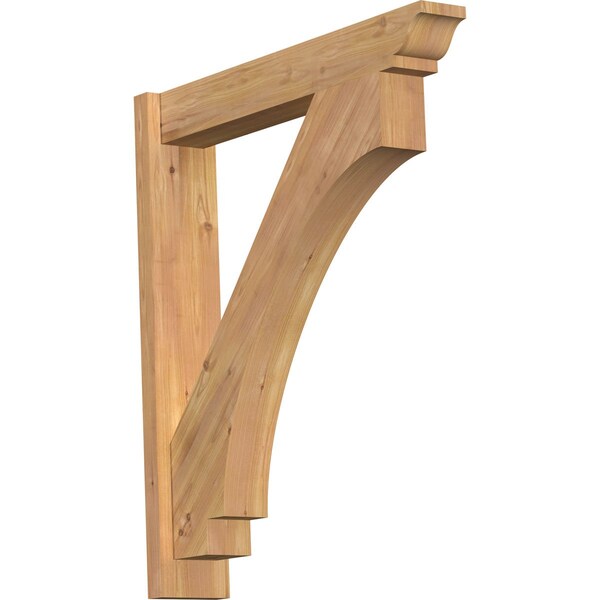 Ekena Millwork Imperial Smooth Traditional Outlooker, Western Red Cedar, 5 1/2"W x 30"D x 34"H OUT06X30X34IMP01SWR - main